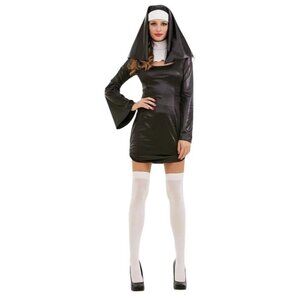 Sinful Sister Nun Halloween Costume Small Catholic School Cosplay New